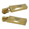 Metall Gold Curved Zipper Puller